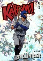 2021 Panini Absolute Kaboom! #K8 Cody Bellinger Baseball Card