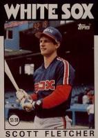1986 Topps #187 Scott Fletcher Baseball Card
