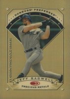 1997 Donruss Preferred Precious Metals #13 Jeff Bagwell Baseball Card