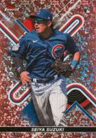 2022 Topps Finest #41 Seiya Suzuki Rose Gold Mini Diamond Refractor Baseball Card