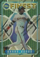 1995 Finest #192 Barry Bonds Refractor w/Coating Baseball Card