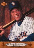 1996 Upper Deck #445 Rickey Henderson Baseball Card