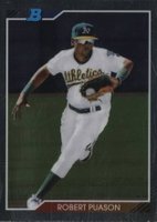 2020 Bowman Heritage Chrome Prospects #RP Robert Puason Baseball Card