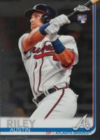 2019 Topps Chrome Update  #37 Austin Riley Baseball Card
