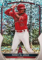 2023 Bowman Chrome Prospects #BCP19 Randy de Jesus Speckle Refractor Baseball Card