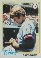 1978 Topps #249 Dave Goltz Baseball Card