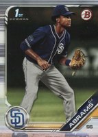 2019 Bowman Draft #BD85 CJ Abrams Baseball Card