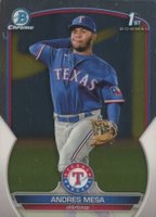 2023 Bowman Chrome Prospects #BCP44 Andres Mesa Baseball Card