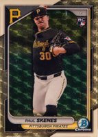 2024 Bowman Chrome #31 Paul Skenes Superfractor 1/1 Baseball Card