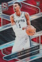 2023 Panini Spectra #137 Victor Wembanyama Red International Basketball Card