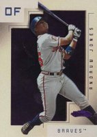 2001 Fleer Showcase #23 Andruw Jones 1 of 1 Masterpiece Baseball Card