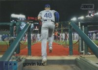 2020 Stadium Club #298 Gavin Lux Black Foil Baseball Card