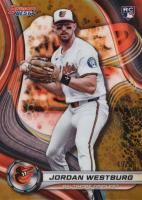 2024 Bowman's Best #11 Jordan Westburg Gold Refractor Baseball Card