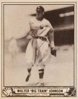 1940 Play Ball #120 Big Train Johnson Baseball Card