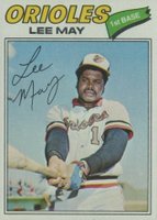 1977 Topps #380 Lee May Baseball Card