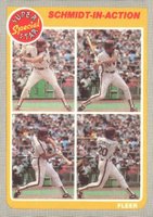 1985 Fleer #627 Mike Schmidt Baseball Card