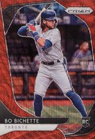 2020 Panini Prizm #71 Bo Bichette Red Wave Prizm Baseball Card