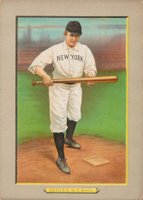 1911 Turkey Reds #101 Willie Keeler Checklist Back Baseball Card