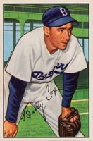 1952 Bowman #152 Billy Cox Baseball Card