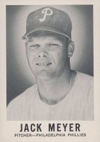 1960 Leaf #137 Jack Meyer Baseball Card