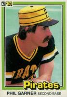 1981 Donruss #372 Phil Garner Baseball Card