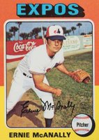 1975 Topps Mini #318 Ernie McAnally Baseball Card