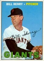 1967 Topps #579 Bill Henry Baseball Card