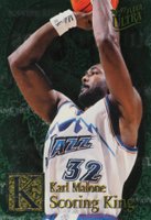 1996 Ultra Scoring Kings #27 Karl Malone Plus Basketball Card
