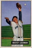 1951 Bowman #37 Whitey Lockman Baseball Card