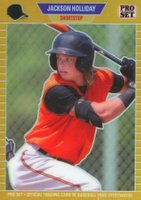 2023 Leaf Web Exclusives #PSG10 Jackson Holliday Pro Set Gold Baseball Card