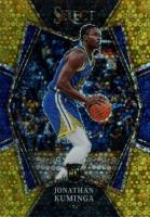2021 Panini Select #123 Jonathan Kuminga Gold Disco Prizm Basketball Card