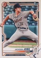 2021 Bowman Draft #BD69 Jackson Jobe Baseball Card