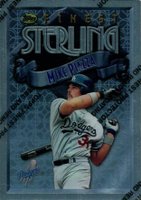 1996 Finest #11 Mike Piazza w/Coating Baseball Card