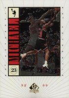 1998 SP Authentic Michael #M5 Michael Jordan Basketball Card