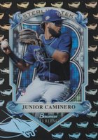 2024 Bowman Sterling Sterling Tek #ST10 Junior Caminero Baseball Card
