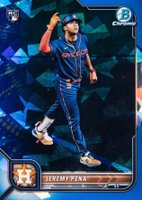 2022 Bowman Chrome Sapphire Edition #35 Jeremy Pena SP Baseball Card