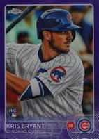 2015 Topps Chrome #112 Kris Bryant Purple Refractor Baseball Card