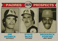 1979 Topps #725 Padres Prospects Baseball Card
