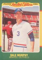1986 Fleer Limited Edition #31 Dale Murphy Baseball Card
