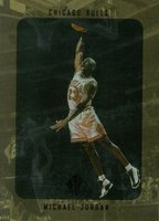 1997 SP Authentic #SPA23 Michael Jordan Sample Basketball Card