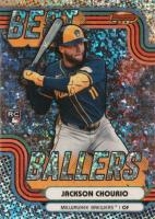 2024 Bowman's Best Best Ballers #BB21 Jackson Chourio Mini Diamond Baseball Card