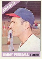 1966 Topps #565 Jimmy Piersall Short Print Baseball Card