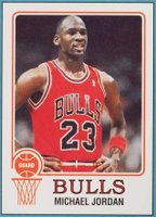 1994 SCD Sports Card Pocket Price Guide-Hand Cut # Michael Jordan Yearbook Basketball Card