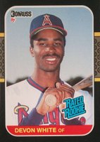 1987 Donruss #38 Devon White Baseball Card