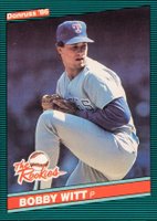 1986 Donruss Rookies #49 Bobby Witt Baseball Card