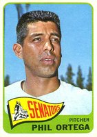1965 Topps #152 Phil Ortega Baseball Card