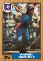 1987 Topps Tiffany #76 Rafael Ramirez Baseball Card