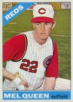1966 Topps #556 Mel Queen Short Print Baseball Card