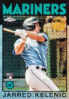 2021 Topps Silver Pack 1986 Chrome Promo #48 Jarred Kelenic Update Baseball Card