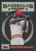 2020 Finest Flashbacks #71 Aristides Aquino Baseball Card